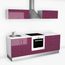 CUISINE COMPLETE Pack cuisine complete 220cm aubergine - ATELIER…