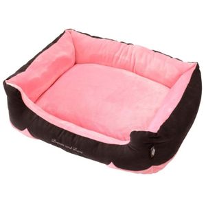 D&D Coussin Fisher L - 80x60x24cm - Rose - Pour chien