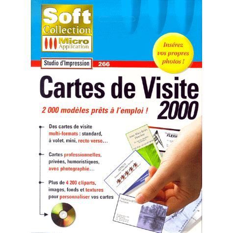 carte de visite 2000 micro application