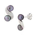 BOUCLE D OREILLE NACRE DE PERLE Boucles d'Oreilles Femme