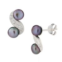 Boucle d'oreille NACRE DE PERLE Boucles d'Oreilles Femme