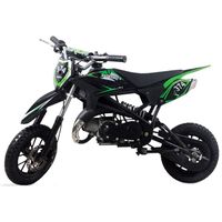 MOTO KOR Pocket cross bike 49 Enfant Noir/Vert
