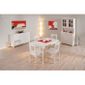 TABLE A MANGER AVEC OU SANS CHAISE - RALLONGE PALOMA Table à manger Blanc