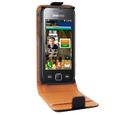 HOUSSE / ETUI / COQUE / FACADE / BIJOUX DE PORTABLE SWISCHARGER  Etui Flip Samsung Wave 575