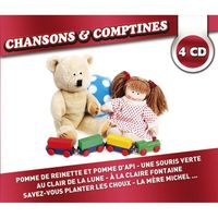 ENFANTS CHANSONS ET COMPTINES COLLECTION 4 CD
