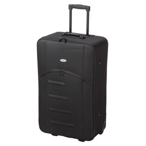 CASINO Valise trolley souple - 65cm - 2 roues - Noir