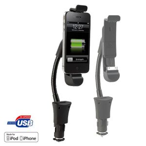 FIXATION - SUPPORT HDW 2750 Support allume cigare iPhone / iPod FIXATION - SUPPORT HDW 2750 Support allume cigare iPhone / iPod