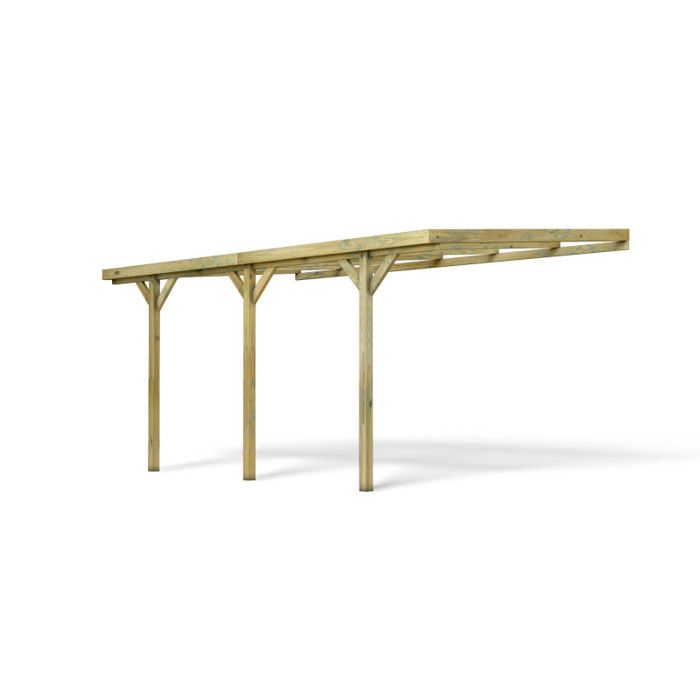 Awesome Brico Depot Carport Voiture #4: Carport-bois-traite-adosse-15-72m.jpg Awesome Brico Depot Carport Voiture #4: Carport-bois-traite-adosse-15-72m.jpg