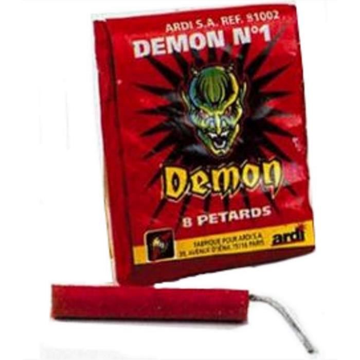 40 PETARD DEMON k1 PETARD A MECHE 5 paquets de 8 petards Achat / Vente applaudisseur Cdiscount