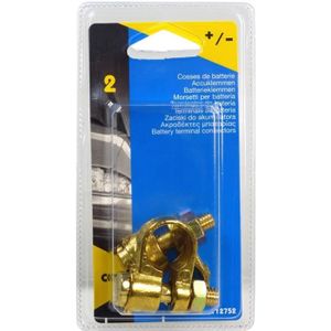 Cartec 2 Cosses Batterie Simple Serrage (+/-) En L