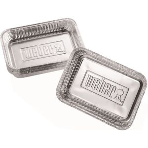 WEBER Petites barquettes en aluminium - 10 pi?ces