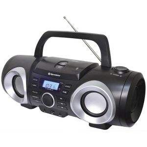 ROADSTAR CDR-265/BK Boombox - Noir