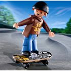 UNIVERS MINIATURE COMPLET Playmobil Jeune Avec Skateboard