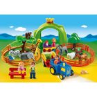 UNIVERS MINIATURE COMPLET Playmobil Coffret 1.2.3 Zoo