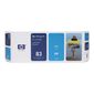 CARTOUCHE IMPRIMANTE Conso  imprimantes HP Cyan - N°83