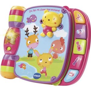 VTECH Do, Ré, Mi super livre enchanté rose