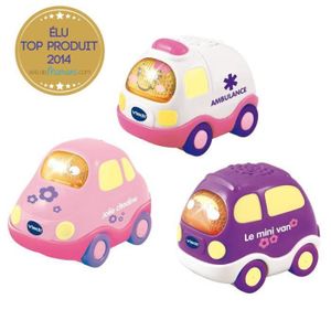 TUT TUT BOLIDES Coffret Trio Rose