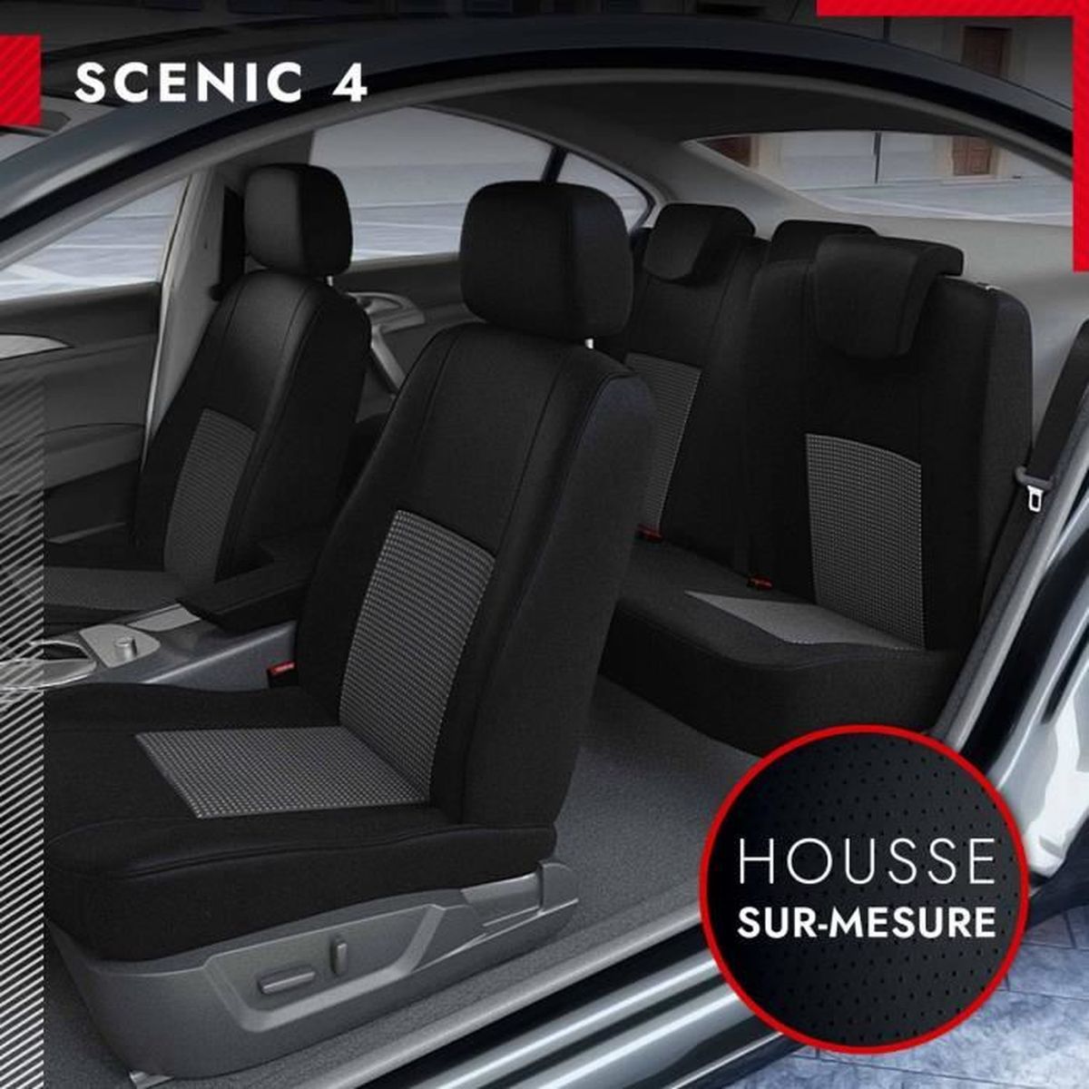 Housse Pare-brise Hiver Magnétique Pour Renault Captur 2019-2023 - Protection Antigel Et Neige, Avec Housse Rétroviseur