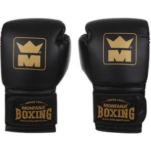 MONTANA Gants multiboxe PU MMB 100 - Noir - Boxe