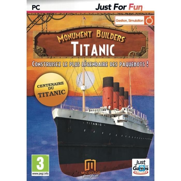 MONUMENT BUILDERS TITANIC / Jeu PC Achat / Vente jeu pc MONUMENT BUILDERS TITANIC Cdiscount