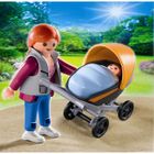 UNIVERS MINIATURE COMPLET Playmobil Maman & Poussette