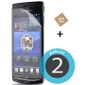 FILM DE PROTECTION 2 Films plastique pour Sony Xperia U