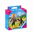 Playmobil Soigneur Avec Bébé Gorille