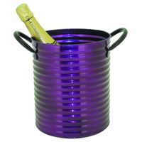 SEAU A GLACONS - RAFRAICHISSEUR Seau a champagne conserve droit violine