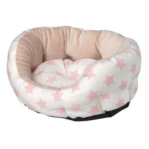 D&D Coussin Stars - 45x38x22cm - Rose - Pour chien