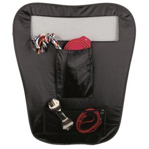 TRIXIE Cloison pliable pour voiture - 60 et 44x69cm - Noir - Pour chien