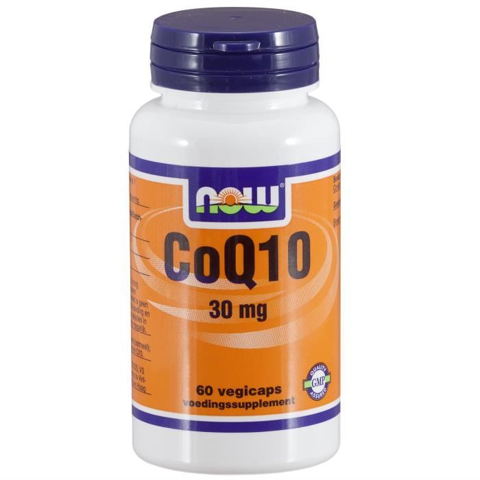 Now Foods, CoQ10 30 mg,60 Vcaps. Achat / Vente soin vitalité Now
