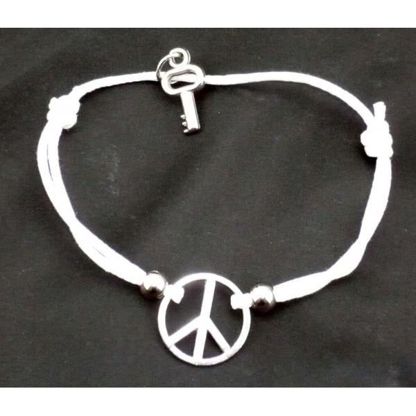 Bracelet Peace and love, signe de l'amitié - Achat / Vente bracelet