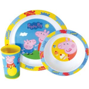 PEPPA PIG Ensemble Lunch 3 pi?ces