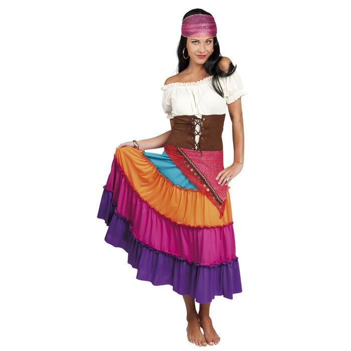 Costume Carmen La Gitane Taille Xxl Achat Vente Déguisement