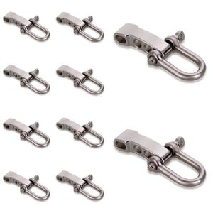 KIT DE SURVIE 10pcs Boucle Attache Réglable Alliage Zinc 5mm pou. \u2039\u203a