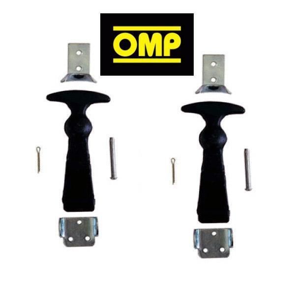 4 Supports Capot Caoutchouc 126mm Avec Poignée En T - Attaches Universelles Voiture, Tracteur, Camion - 8