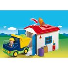 UNIVERS MINIATURE COMPLET Playmobil Camion Avec Garage