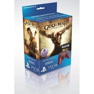 JEUX PLAYSTATION 3 GOD OF WAR : ASCENSION + DUAL SHOCK ROUGE GRENAT JEUX PLAYSTATION 3 GOD OF WAR : ASCENSION + DUAL SHOCK ROUGE GRENAT