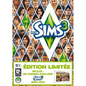 PC LES SIMS 3 + AGENDA EDITION LIMITEE / JEU PC DVD-R