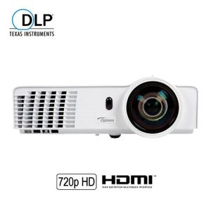 Vidéoprojecteur OPTOMA GT760 Vidéoprojecteur DLP 720p 3D Vidéoprojecteur OPTOMA GT760 Vidéoprojecteur DLP 720p 3D