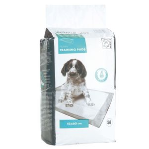 MPETS Tapis éducateur PUPPY TRAINING PADS - Pour chiot - 50pcs - Blanc