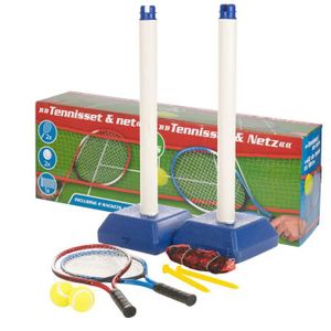 Kit de Tennis et Filet avec Raquettes