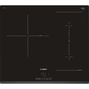 BOSCH PVJ631BB1E - Table de cuisson Induction - 3 zones - 7400W - L59,2 x P52,2cm - Rev?tement verre - Noir