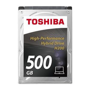 TOSHIBA Disque dur interne H200 - 500 Go - 8Go - 2,5''