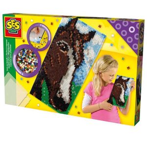 SES CREATIVE Perles ? repasser - Cheval XL