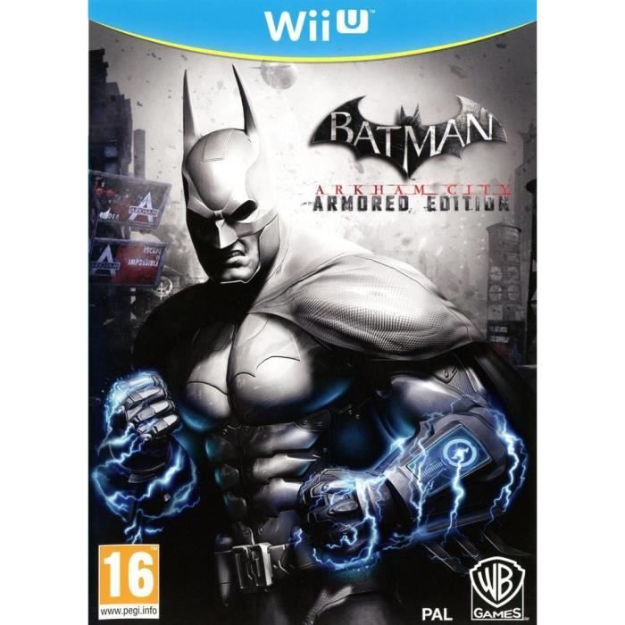 BATMAN ARKHAM CITY ARMORED EDITION / Wii U   Achat / Vente WII U