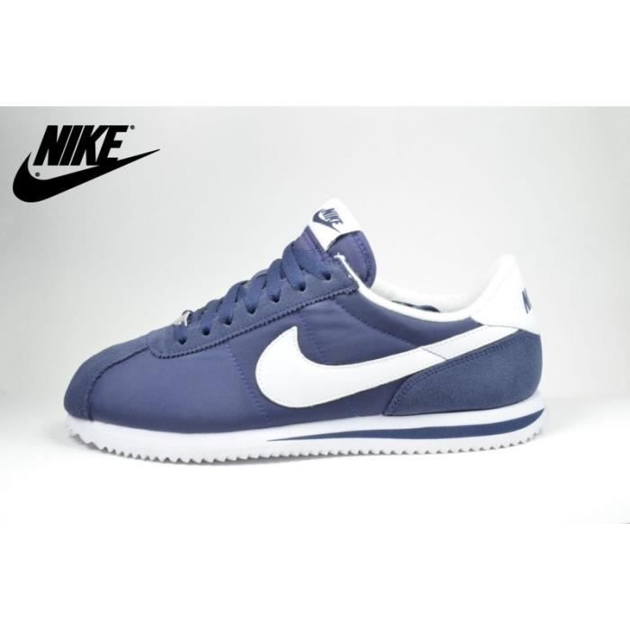 classic cortez nylon bleu