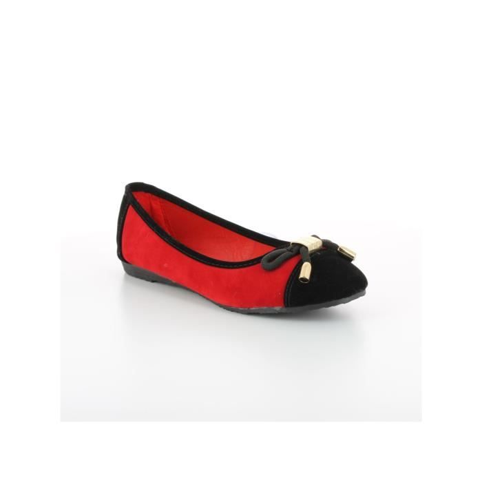 ballerine rouge fille
