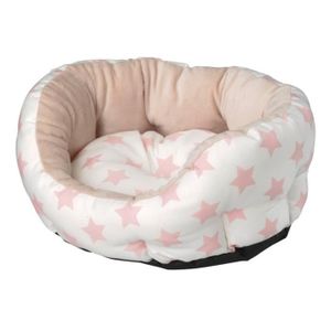 D&D Coussin Stars - 55x45x23cm - Rose - Pour chien