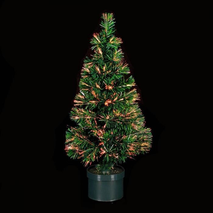 SAPIN 120CM VERT FIBRE OPTIQUE - Achat / Vente sapin - arbre de noël